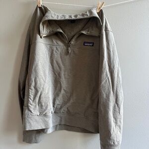 Patagonia quarter zip organic